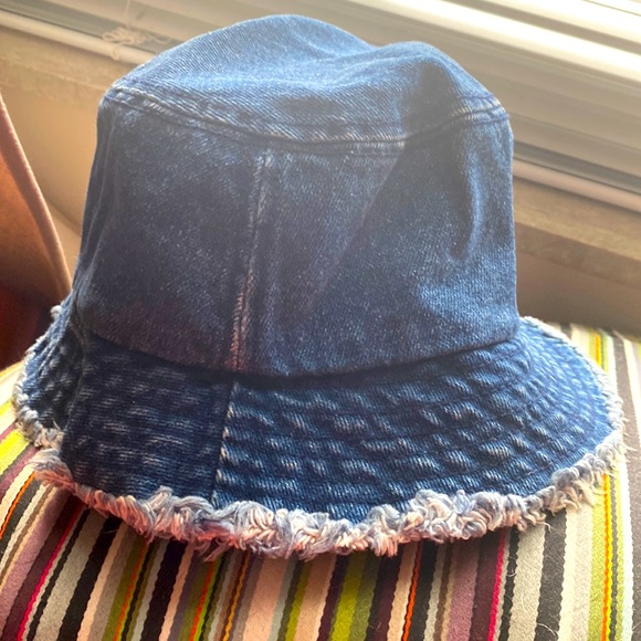 Brandy Melville Denim Bucket Hat 